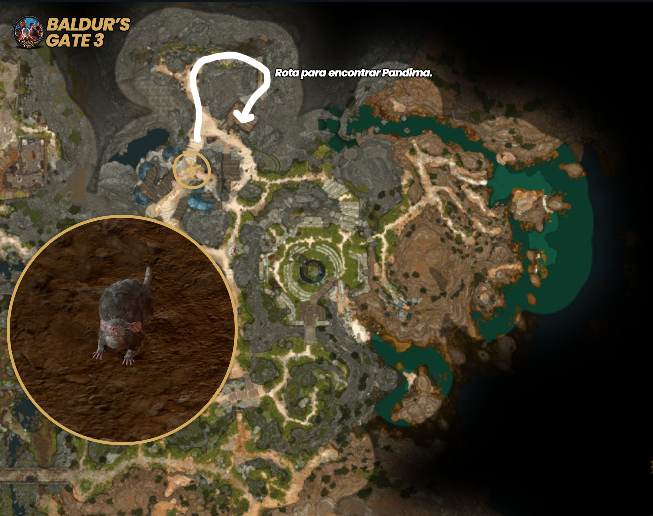 Quem-e-Pandirna-e-Onde-Encontra-la-em-Baldurs-Gate-3 Como Curar Pandirna e Saquear o Baú da Despensa em BG3