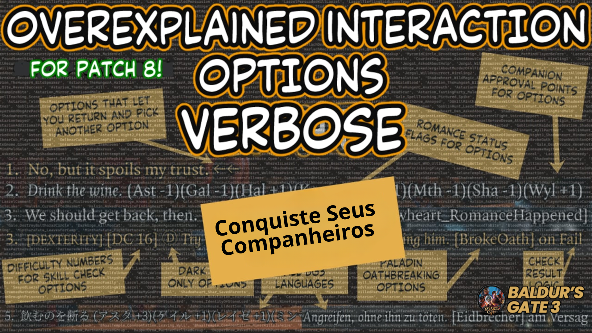 Over-Explained-Interaction-Conquiste-Seus-Companheiros 10 Mods Oficiais Para BG3 Que a Própria Larian Recomenda!