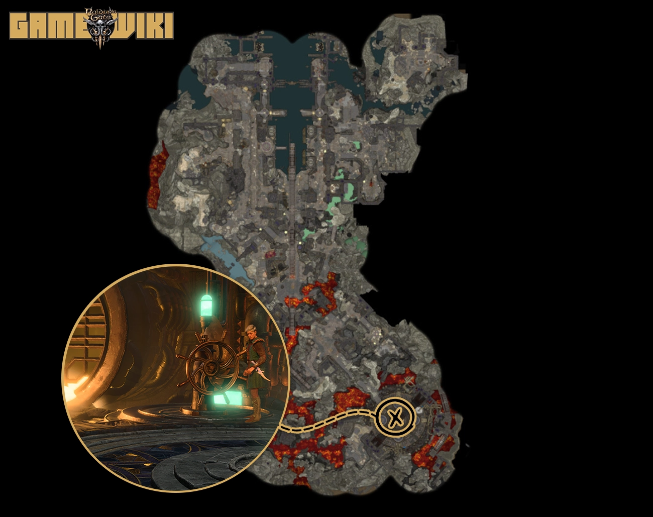 Adamantine-Forge-in-BG3-Quest Adamantine Forge em BG3: Secrets Below the Depths